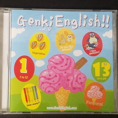 Genki English Vol 8 CD - Teach English Language made in Japan for Japanese - Image 1 of 4