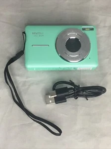VIVITAR PopSnap Digital Camera 2.4" Screen  VEC S124 1080 HD GREEN TESTED - Picture 1 of 2