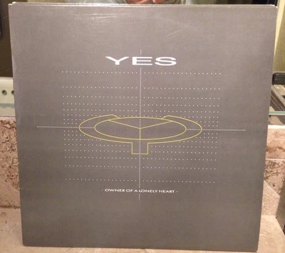 Yes Owner Of A Lonely Heart 12" Single LP Classic Rock Doors Led Zeppelin RARE - Image 1 of 2