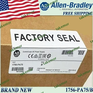 New 1756-PA75/B Allen-Bradley ControlLogix AC Power Supply FreeShip US 1756 PA75 - Picture 1 of 5