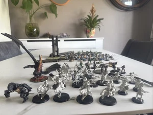 Job Lot Of Warhammer Lord of The Rings LOTR - Metal & Plastic Figures - Picture 1 of 24