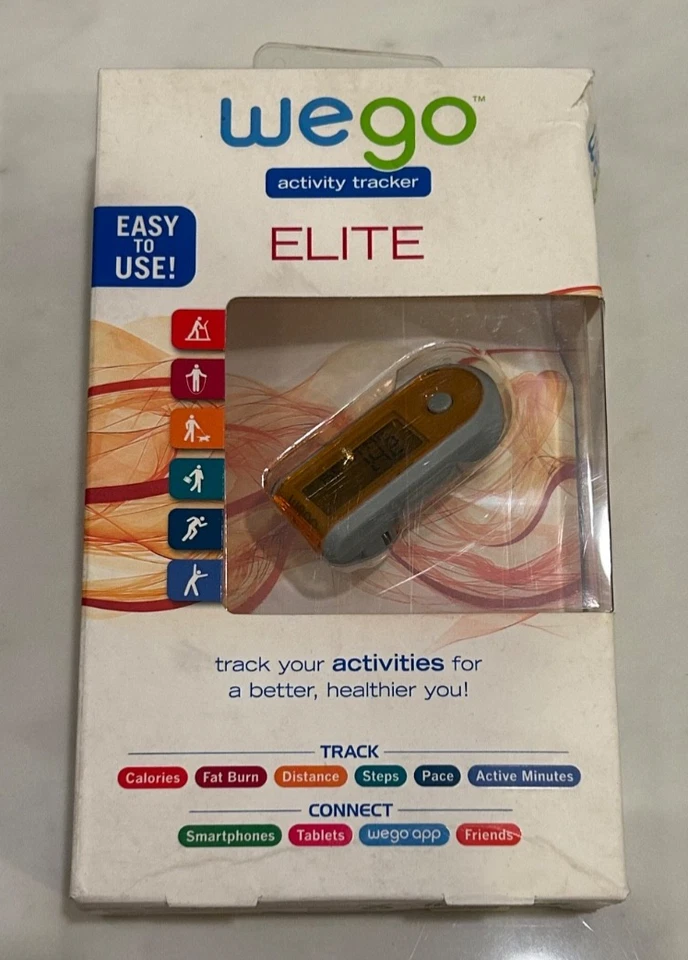 Novo e lacrado WEGO Elite+ rastreador de atividade e sono Bluetooth sem fio (estoque antigo) - Imagem 1 de 1