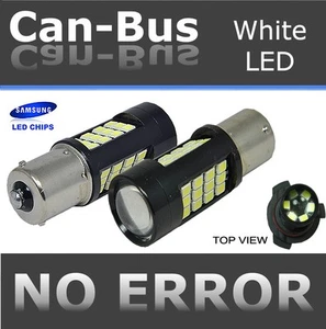 Samsung Canbus LED 1156 42W Projector lense White Xenon Backup Light Bulbs B2 - Picture 1 of 7