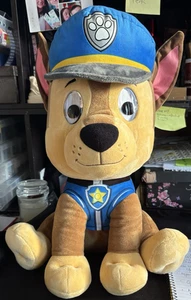 TOYS: PAW PATROL PLUSH ANIMAL CHASE PUPPY DOG 49CM TALL APPROX - Picture 1 of 6