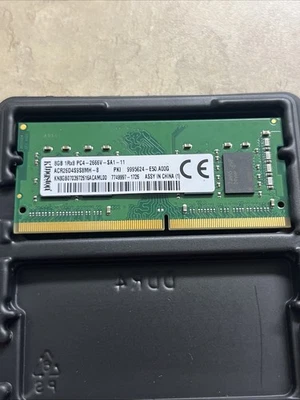 ✅️ACR26D4S9S8ME-8 Kingston 8GB 1Rx8 PC4-2666V Laptop Memory✅️ - Image 1 of 2