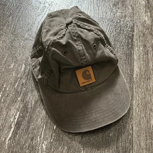 Gorra Carhartt Sombrero Marrón Lona Ajustable Ropa de Trabajo Informal Para Hombre - Imagen 1 de 5