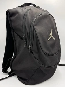 Nike Air Jordan Jumpman 23 Backpack Black-Silver [9A1118-023] - Picture 1 of 11