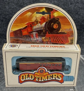 Bachmann N Scale 5571 Old Time Combine Car Central Pacific 1860s Passenger Coach - Picture 1 of 9