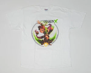 Camiseta De Colección 2003 Otakon Anime Convention Talla Grande Camiseta Blanca Y2K Hookups - Imagen 1 de 16
