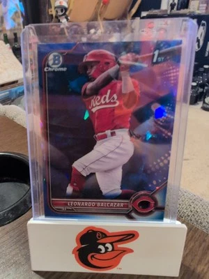 2022 Bowman Chrome Sapphire Edition - Prospects Leonardo Balcazar #BCP-179 (RC) - Image 1 of 2