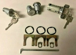 Ignition, Door & Trunk Lock set- GM Keys for 1972-1976 Buick LeSabre/Centurion - Picture 1 of 5