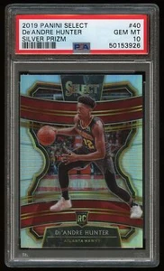 2019 Panini Select Silver Prizm De'andre Hunter PSA 10 - Picture 1 of 2