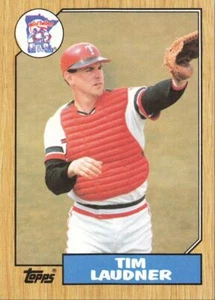 1987 Topps Baseball Tim Laudner Minnesota Twins #478 - Picture 1 of 2
