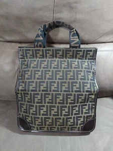 Authentic Fendi 2 Way Tote Zucca Print New Condition - Picture 1 of 16