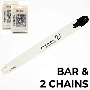 28" Inch GERMAN LONGER CHAINSAW BAR for HOLZFFORMA 3/8 063 & 2 x RIPPING CHAINS - Picture 1 of 5