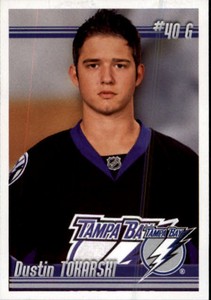 2010-11 Panini Stickers Lightning Hockey Card #362 Dustin Tokarski