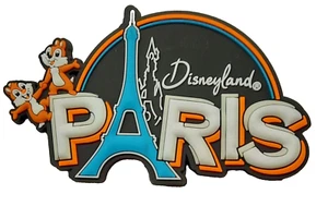Disneyland Paris Collectibles Souvenir Chip and Dale Paris Fridge Magnet - Picture 1 of 3