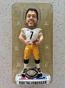 Pittsburgh Steelers Ben Roethlisburger Forever Super Bowl XL NFL Bobblehead NIB - Picture 1 of 8