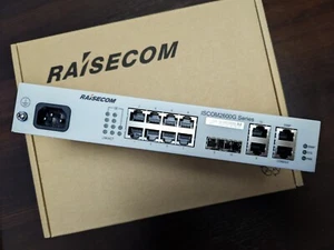 Raisecom ISCOM2608G-2GE-AC, 8xGE RJ45, Uplink: 2xGE Combo, switch, new - Afbeelding 1 van 4