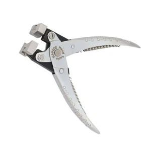 PARALLEL PLIERS FORMING C- BENDING BRACELET CONCAVE JAWS JEWELLERY OPTICIAN TOOL - Picture 1 of 3