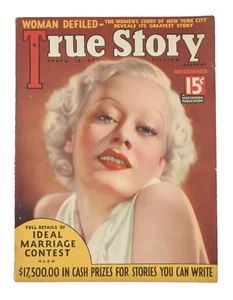 Vintage TRUE STORY Magazine November 1935 - Picture 1 of 10