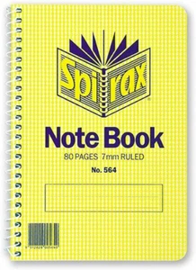 564 Notebook Side Opening 167X114Mm 80 Page - Picture 1 of 3