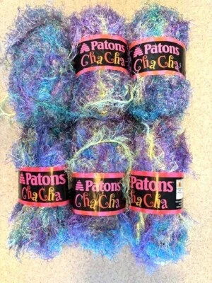 Super Bulky Eyelash Yarn - 6 Skeins "Vegas" - Ships Free! - Image 1 of 3