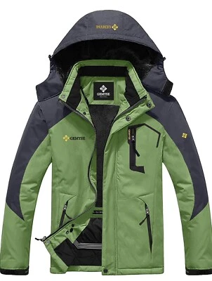 Hombre GEMYSE Montaña Impermeable Esquí Nieve Invierno Abrigo Chaqueta - Pequeño Foto 1 de 4