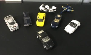 SIX MAISTO CARS/SUZUKI GSX 1300R/ FA 18C US NAVY FIGHTER & WELLY MERCEDES BENZ - Picture 1 of 24