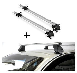 2x Fahrradträger Bike Pro+Dachträger K1P Alu für für VW Golf II 3Türer 83-91 - Bild 1 von 6