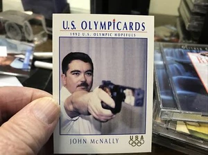 JOHN MCNALLY 1992 IMPEL US OLIMPIC HOPEFULS # 63 STRZELANIE - Zdjęcie 1 z 2