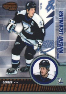 2003-04 Pacific Invincible Hockey #87 Vincent Lecavalier