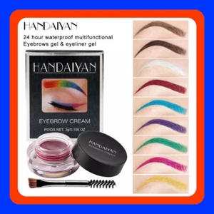 2xHigh Quality Dipbrow Eyebrow Pomade Eye Brow Makeup Duo Brush UK๐ - Picture 1 of 153