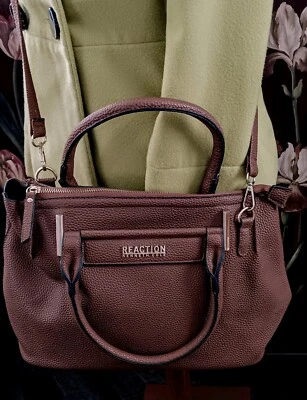 Kenneth Cole Reaction Mujer PVC - Bolso de Mano Bandolera con Asa Superior - Solo Cartera Foto 1 de 4