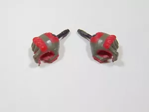 GI JOE Classified #01 Road Block Red Gray Trigger Hands Fodder Parts A5 - Picture 1 of 4