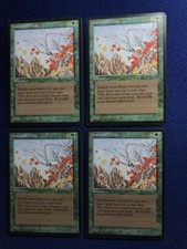 MTG x4 Legends Untamed Wilds U G M/NM  English Language 1994 release