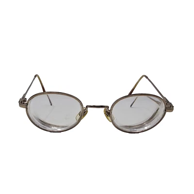 Gafas Emporio Armani, Italia 008 806 metal dorado 45-22-135 marco redondo solamente Foto 1 de 4