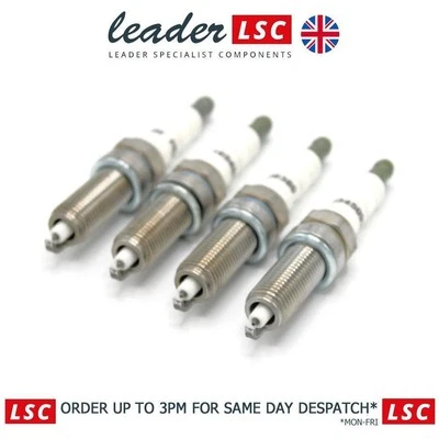 1654509380 OEM Set of 4 Spark Plugs VAUXHALL Corsa F and Crossland X NEW - Image 1 of 4