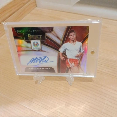 Marco van Basten Autograph Card Select HS-MVB Historical Signatures - Image 1 of 2