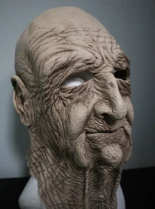 Grandpa Old Man - Zagone Studios "Dead Guy" Realistic Supersoft Handmade Mask - Picture 1 of 7