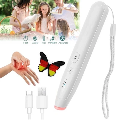 Insektenstichheiler Mückenstich Wiederaufladbar Hitzestift Insektenstift Camping - Bild 1 von 4