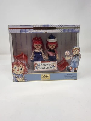 Barbie’s Sister Kelly & FriendTommy As Raggedy Ann & Andy 1999 Nuevo Foto 1 de 2