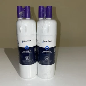 2 Stück Glacier Fresh GF-370 Filter 1 Kühlschrank Wasserfilter Neu - Bild 1 von 6