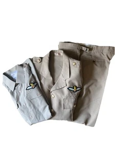 Conjunto Uniforme de Vestido de Oficiales Británicos Nº4 Patrón Chaqueta Camisa Pantalones Cinturón Ejército L - Imagen 1 de 16
