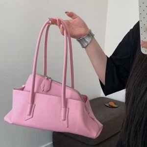 Real leather Irregular Large Capacity Shoulder Handbag Tote Bag Real Leather - Picture 1 of 23