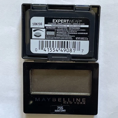 Lot 2 MAYBELLINE Expert Wear Eye Shadow 75S KHAKI CAMO sealed NWOB  - Image 1 of 2