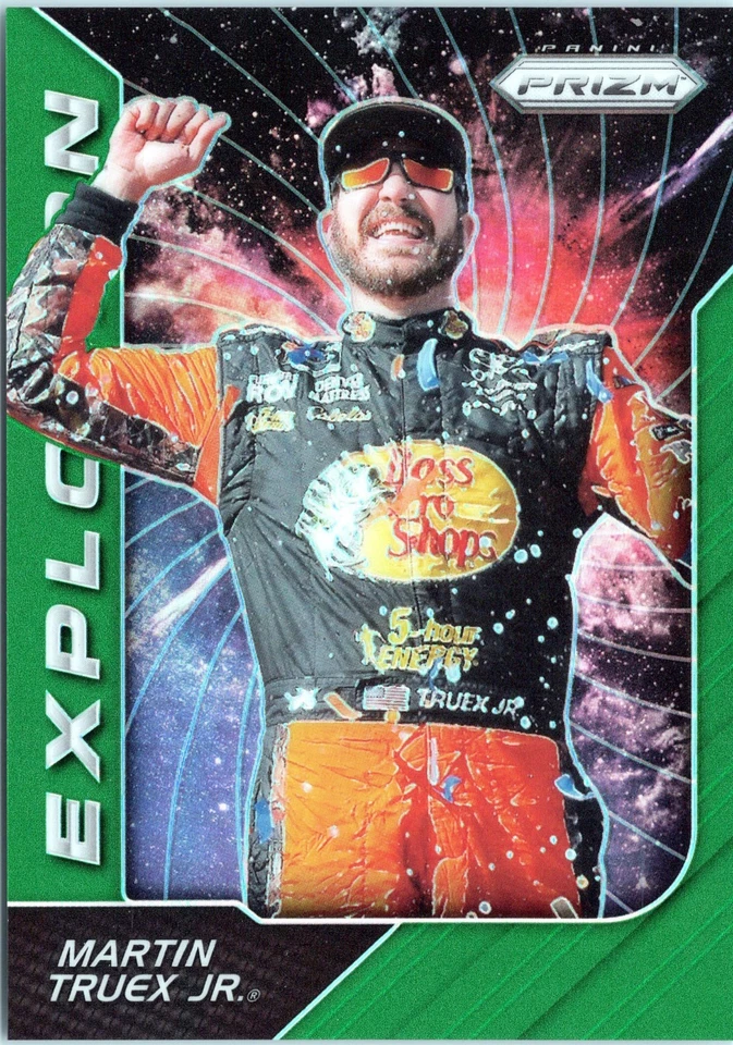 2018 Prizm Martin Truex Jr 8/149 Explosion Green Prizm #90 L👀k! - Image 1 of 2