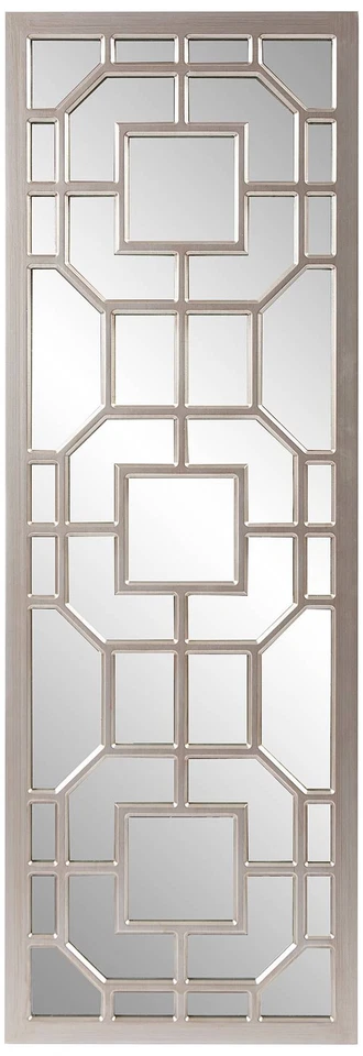 Howard Elliott Aldrich 46 1/2 дюйма высокая рамка для шампанского настенное зеркало - Изображение 1 из 1