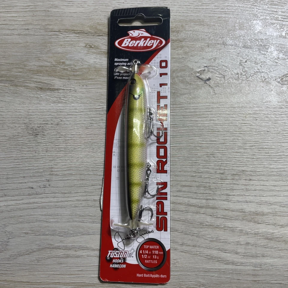 Berkley Spin Rocket 110 Topwater Lures 4.25in