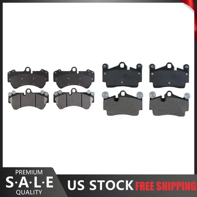 Pastillas de freno metálicas Element3 para Volkswagen Touareg 2006 2005 2004 delanteras y traseras Foto 1 de 4